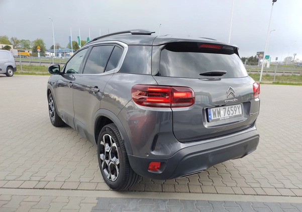 Citroen C5 Aircross cena 113500 przebieg: 12712, rok produkcji 2022 z Małomice małe 191